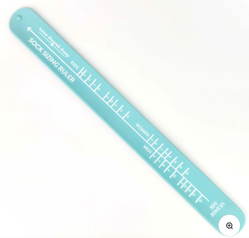 Twice Sheared Sheep - Sock Ruler Bracelet