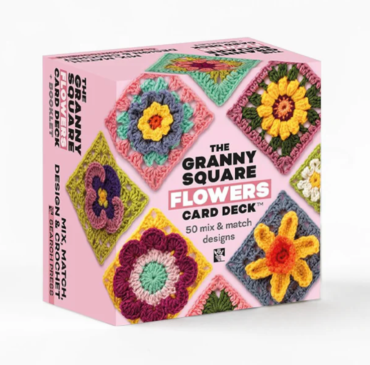 The Granny Square Flowers card deck