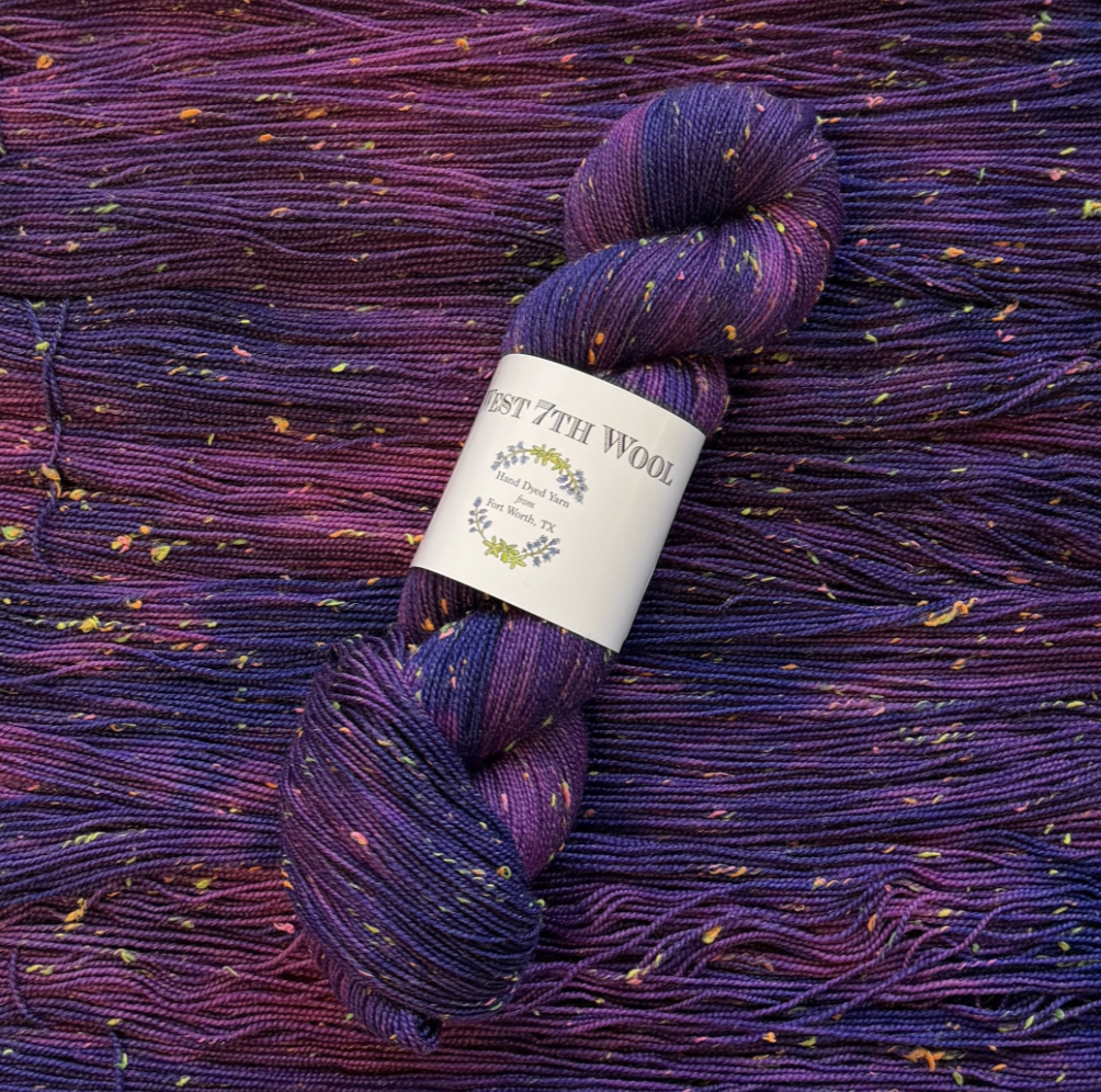 West 7th Wool - Neon Tweed Fingering