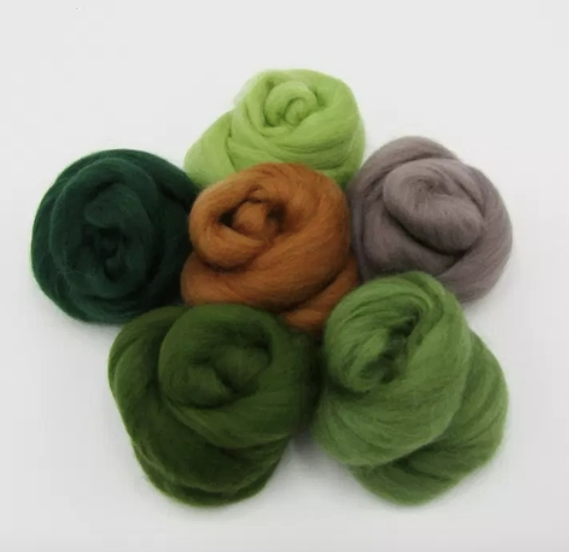 Feather Felts Fiber Bundles