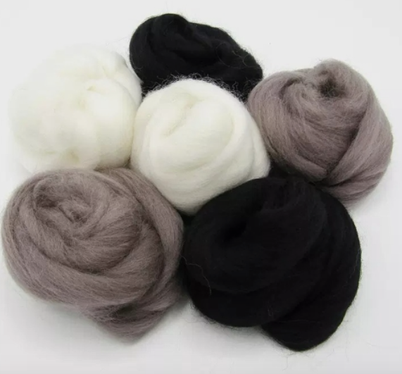 Feather Felts Fiber Bundles