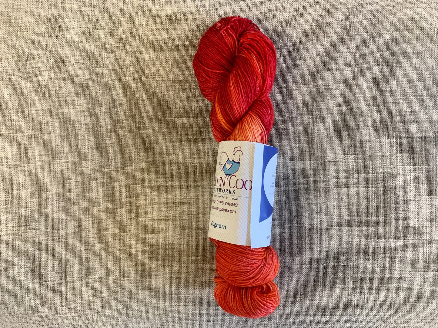 Chicken Coop Dyeworks - Foghorn
