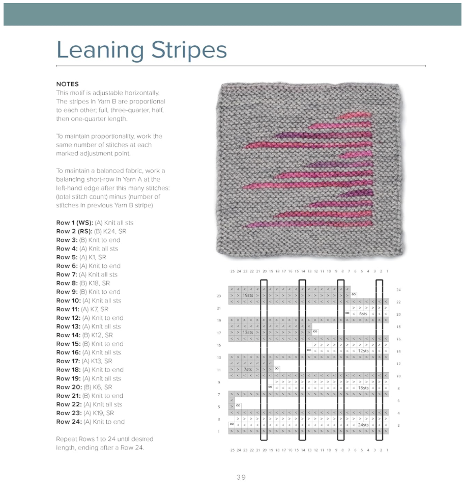 Short-Row Colorwork Knitting Book