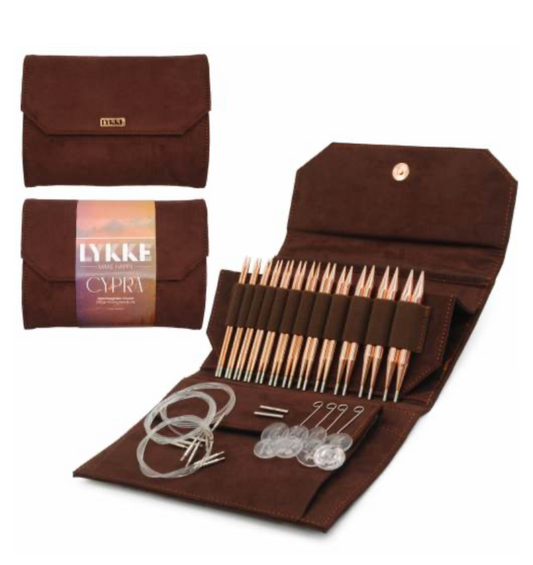 Lykke - Copper 5" Interchangable Circular Needle Set