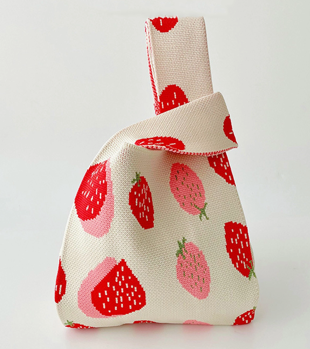 KooPros UZ - Small Woven Knitting Bag