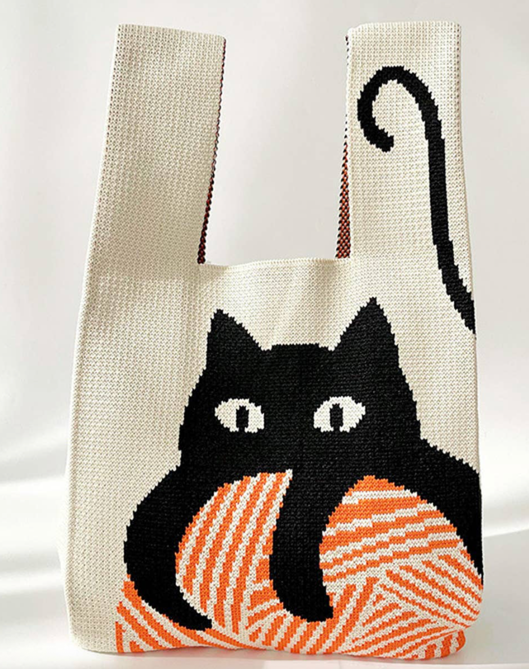 KooPros UZ - Small Woven Knitting Bag