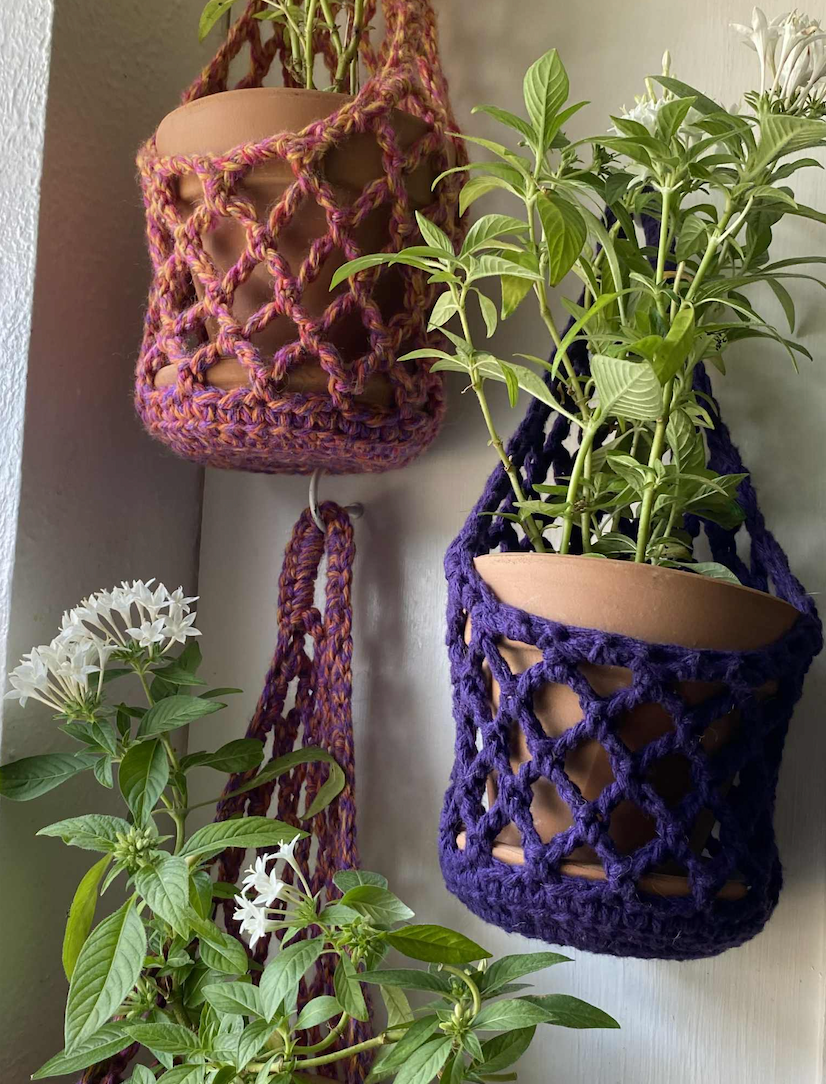 Crochet Plant Holder Class with Lisa