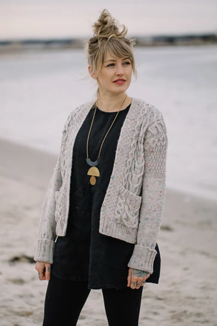Winter's Beach Cardigan Class