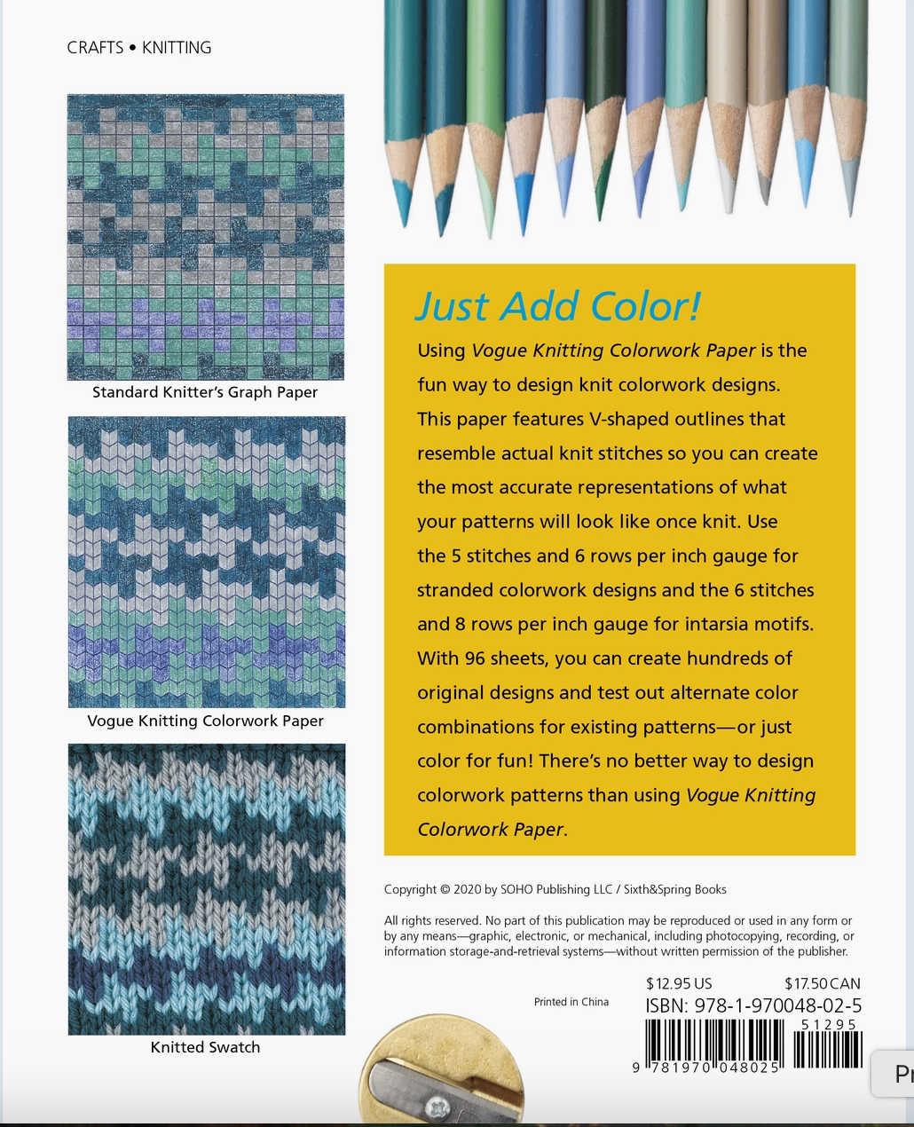 Vogue Knitting Colorwork Paper
