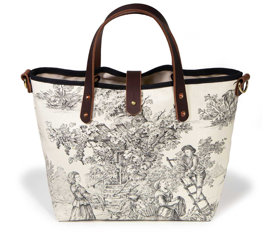 General Knot Toile Mini Tote