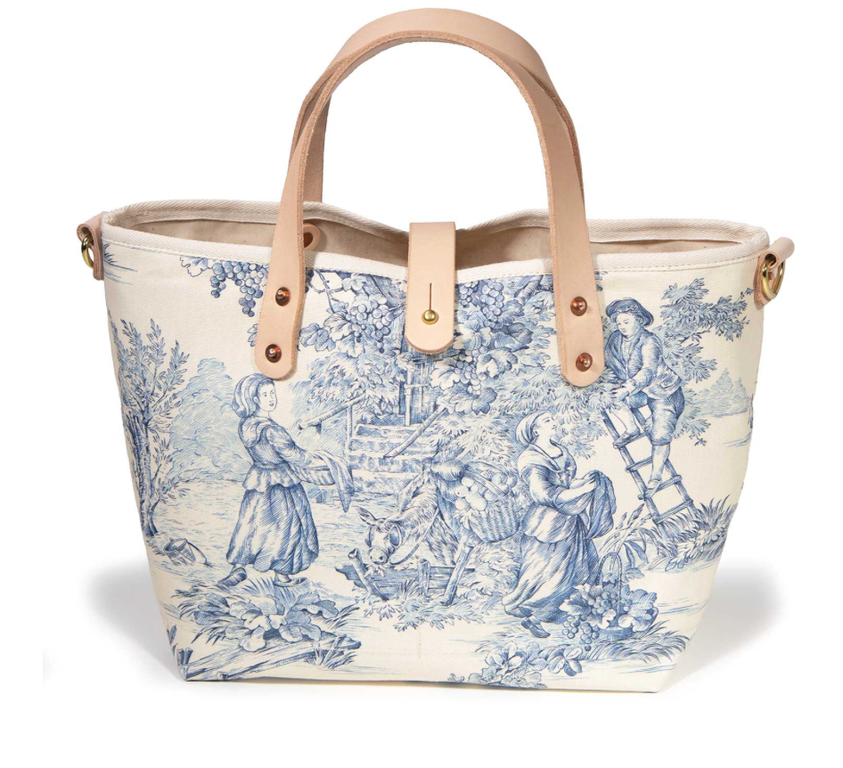 General Knot Toile Mini Tote