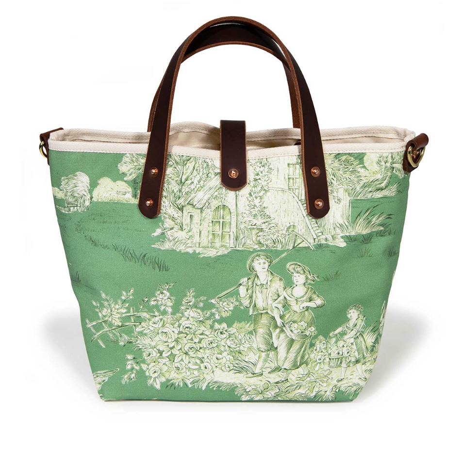 General Knot Toile Mini Tote