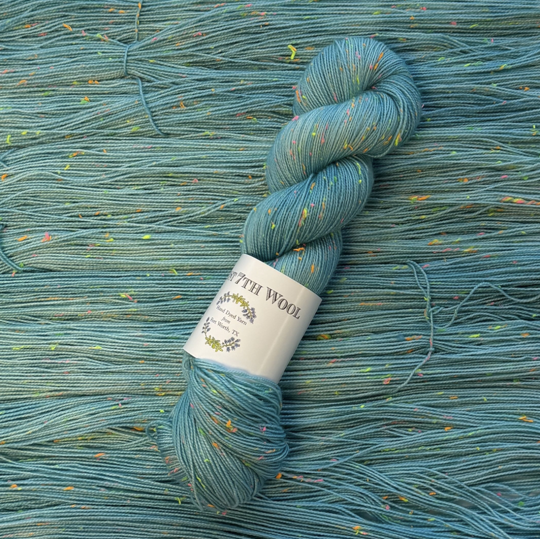 West 7th Wool - Neon Tweed Fingering