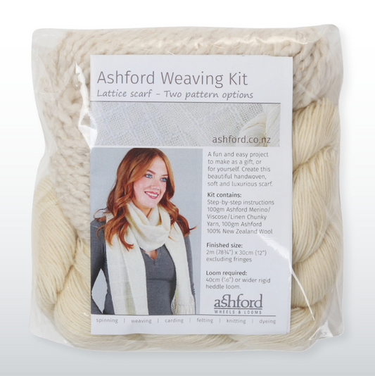 Ashford Weaving Kit 1 - Lattice Scarf Kit