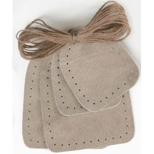 Suede 2 Piece Slipper Bottoms