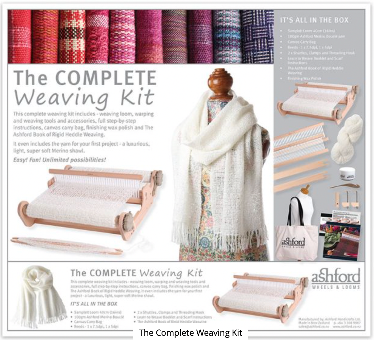 Ashford - Complete Weaving Kit
