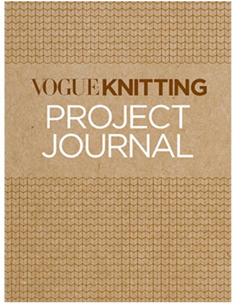Vogue Knitting Project Journal