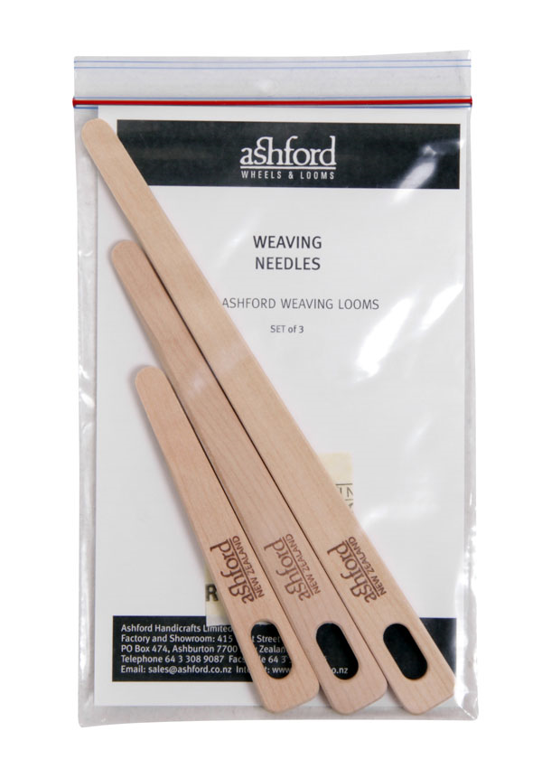 Ashford - Weaving Needles - Packaged 3pc