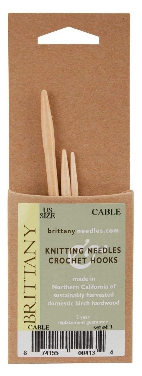 Brittany - Birch Cable Needles