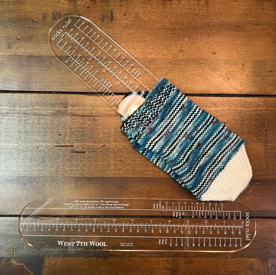 Katrinkles - W7W Sock Ruler